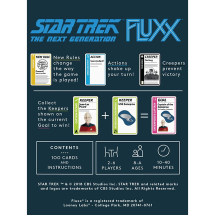 Star Trek: The Next Generation Fluxx - The Card Vault