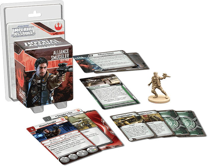 Star Wars: Imperial Assault – Alliance Smuggler Ally Pack - The Card Vault