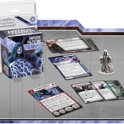 Star Wars: Imperial Assault – Emperor Palpatine Villain Pack - The Card Vault