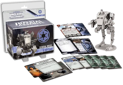 Star Wars: Imperial Assault – General Weiss Villain Pack - The Card Vault