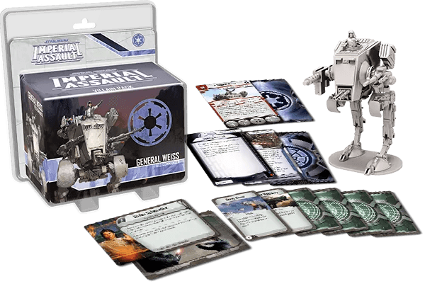 Star Wars: Imperial Assault – General Weiss Villain Pack - The Card Vault