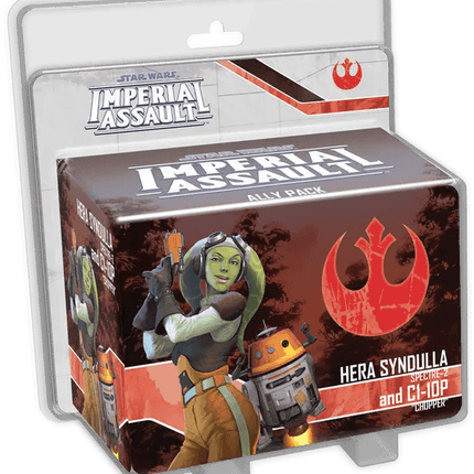 Star Wars: Imperial Assault – Hera Syndulla and C1-10P Ally Pack - The Card Vault