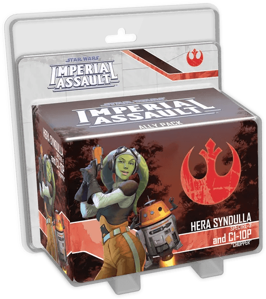 Star Wars: Imperial Assault – Hera Syndulla and C1-10P Ally Pack - The Card Vault