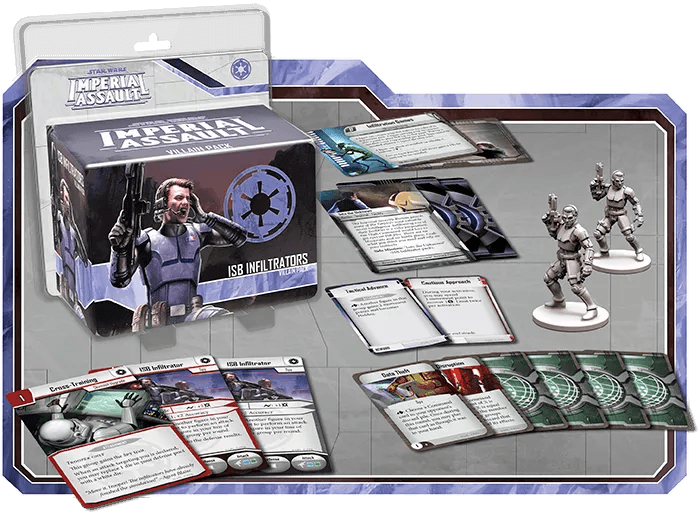 Star Wars: Imperial Assault – ISB Infiltrators Villain Pack - The Card Vault