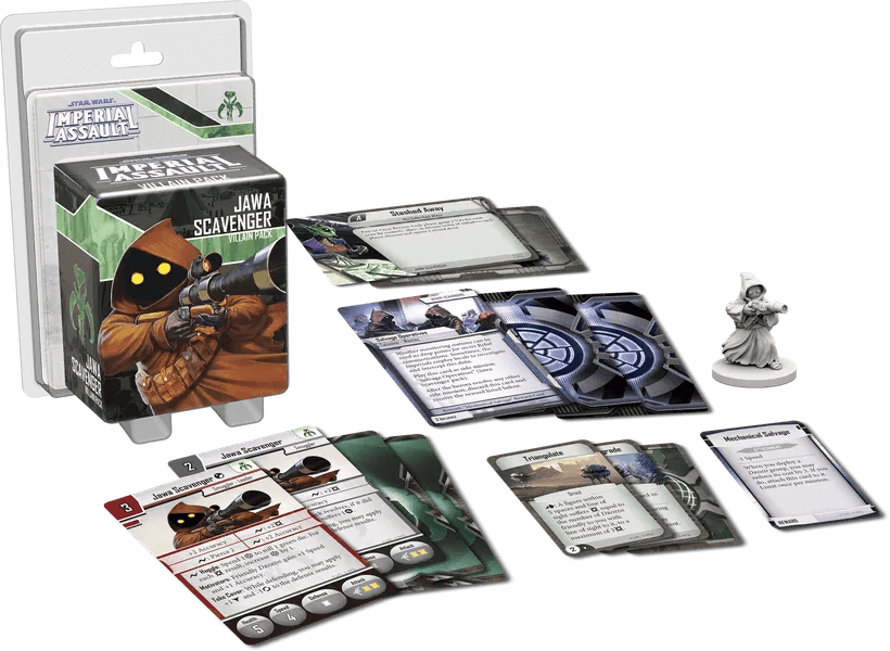 Star Wars: Imperial Assault – Jawa Scavenger Villain Pack - The Card Vault
