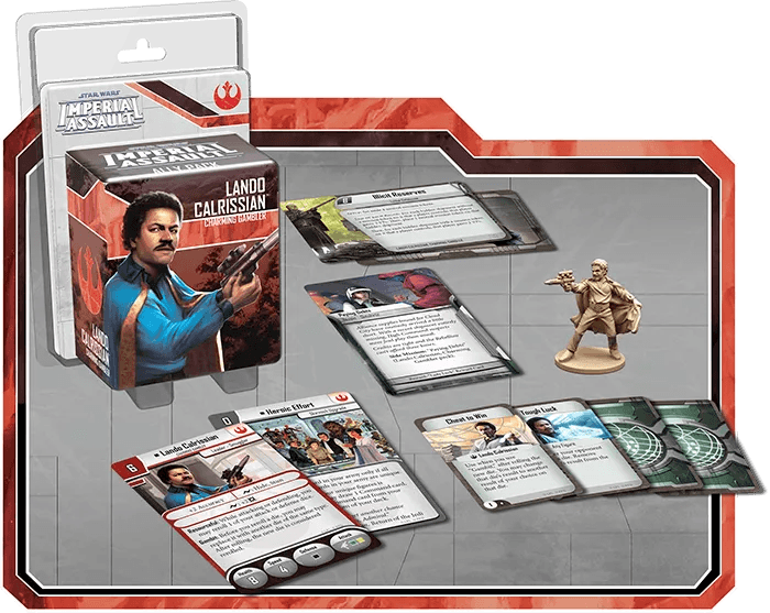 Star Wars: Imperial Assault – Lando Calrissian Ally Pack - The Card Vault