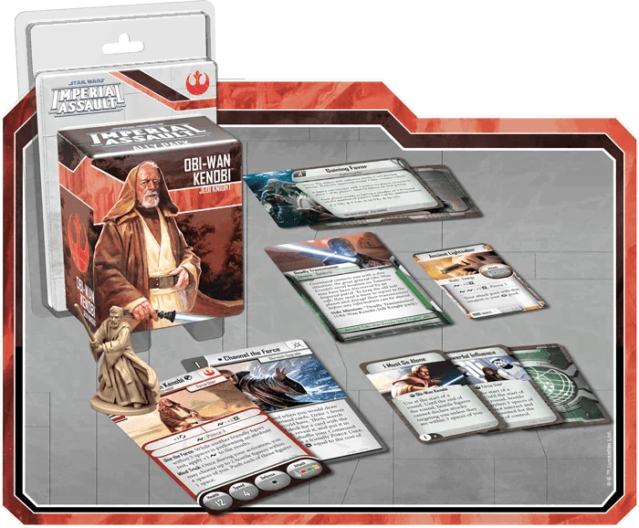 Star Wars Imperial Assault: Luke Skywalker Jedi Knight Ally Pack - The Card Vault
