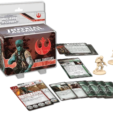 Star Wars: Imperial Assault – Rebel Saboteurs Ally Pack - The Card Vault