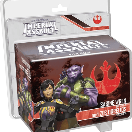 Star Wars: Imperial Assault – Sabine Wren and Zeb Orrelios Ally Pack - The Card Vault