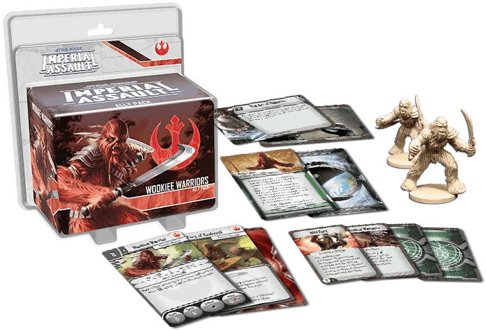 Star Wars: Imperial Assault – Wookiee Warriors Ally Pack - The Card Vault