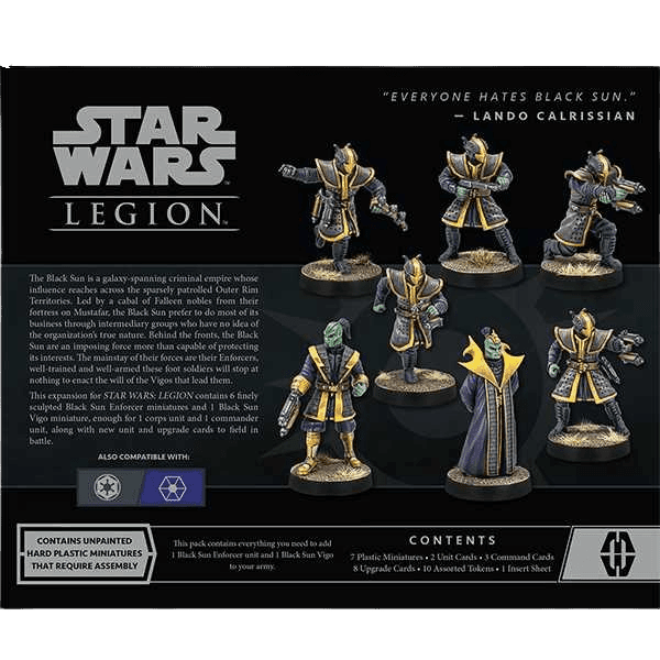 Star Wars Legion: Black Sun Enforcers Unit Expansion - The Card Vault