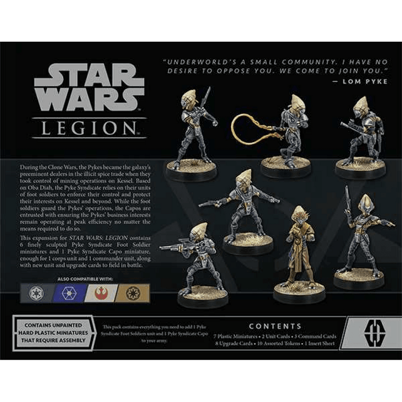 Star Wars Legion: Pyke Syndicate Foot Soldiers Unit Expansion - The Card Vault