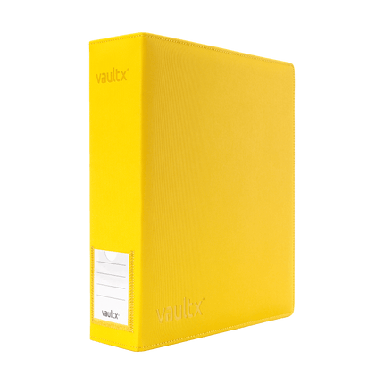 Vault X - Large Exo-Tec® Ring Binder - Yellow