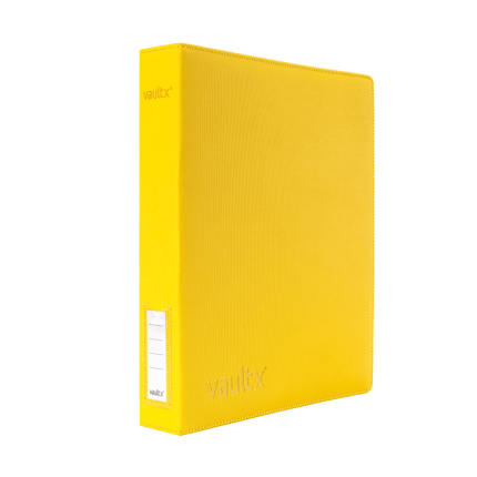 Vault X - Slim Exo-Tec® Ring Binder - Yellow