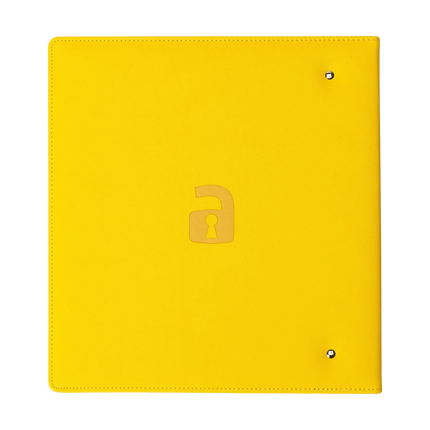 Vault X - Slim Exo-Tec® Ring Binder - Yellow