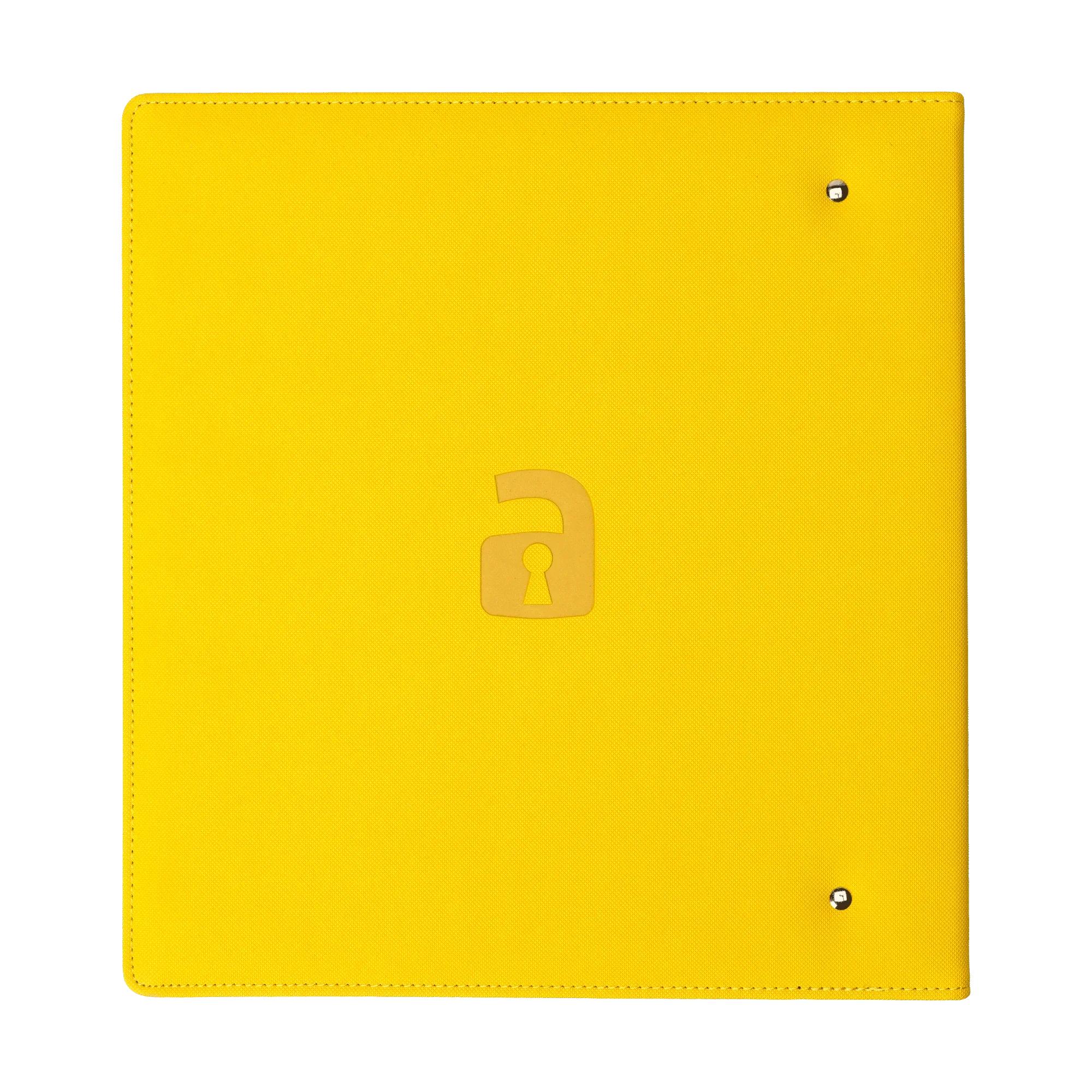 Vault X - Slim Exo-Tec® Trading Cards Ring Binder - Yellow – The Card Vault