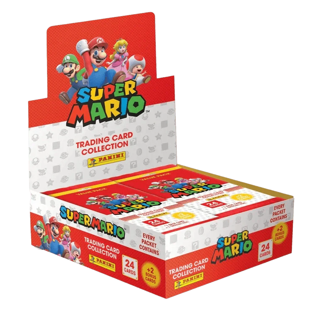 super mario booster box Lot of (3) 2022 Panini Super Mario Booster Packs