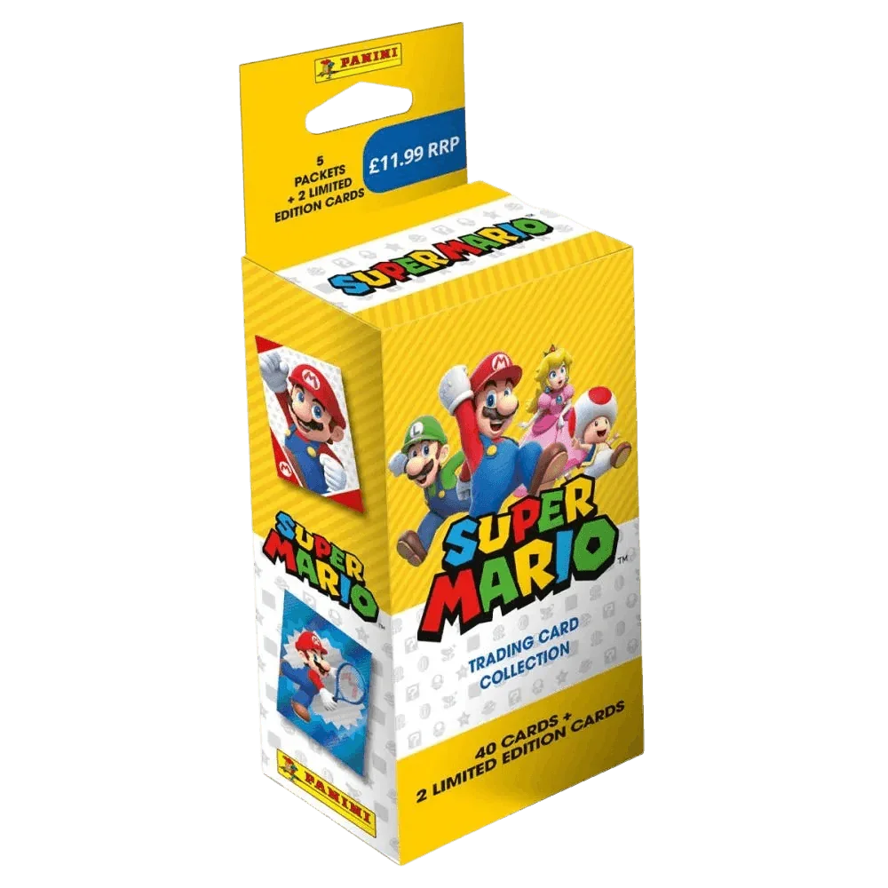 Panini Süper Mario Oyun Kartları Trading Card 8 Paket (32 Kart Panini Süper Mario Oyun Kartları Trading Card 8 Paket (32 Kart
