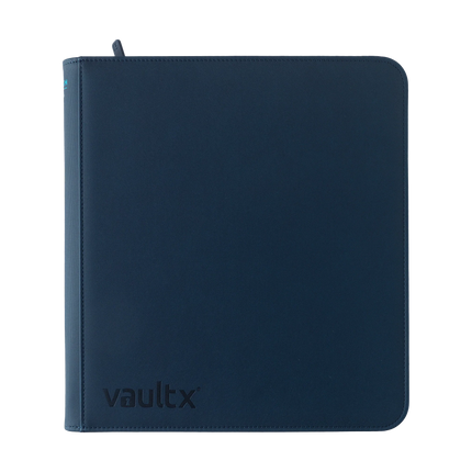 Vault X - 12-Pocket Exo-Tec® Zip Binder - SWSH10 - Blue