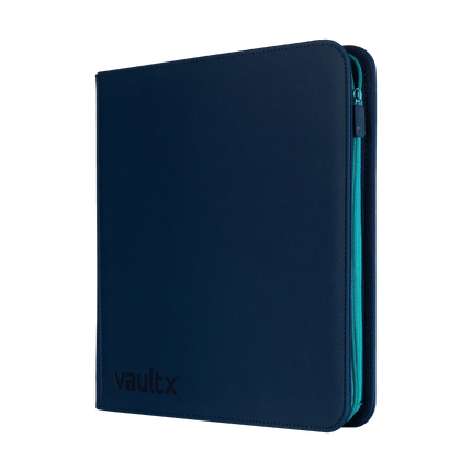 Vault X - 12-Pocket Exo-Tec® Zip Binder - SWSH10 - Blue