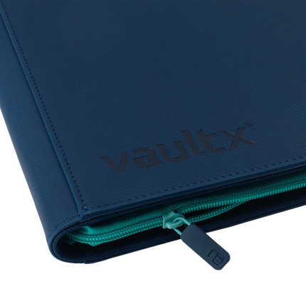 Vault X - 12-Pocket Exo-Tec® Zip Binder - SWSH10 - Blue
