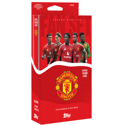 Topps - 2024/25 Manchester United Football (Soccer) - Fan Set