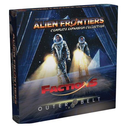 Alien Frontiers: Complete Expansion Collection — original English product packaging