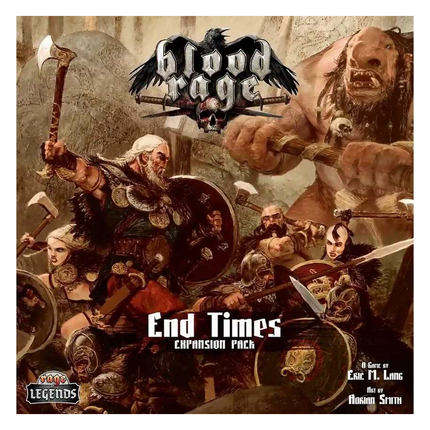 Blood Rage: End Times Expansion official retail game image
