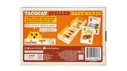 Tacocat Spelled Backwards - The Card Vault