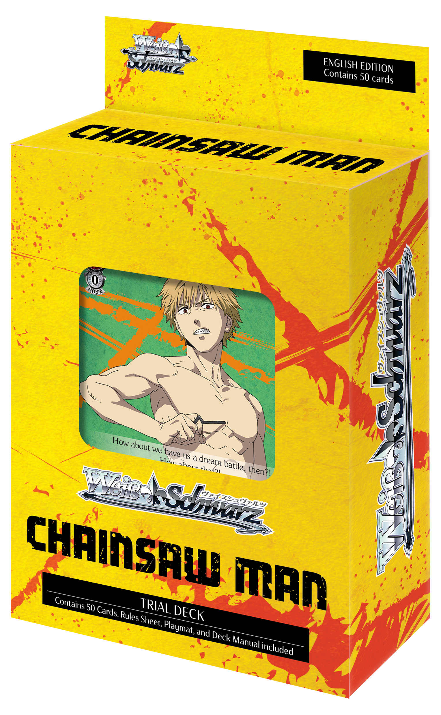 Weiss Schwarz - Chainsaw Man - Deck d'essai