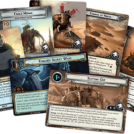 The Lord of the Rings: The Card Game – Race Across Harad - The Card Vault