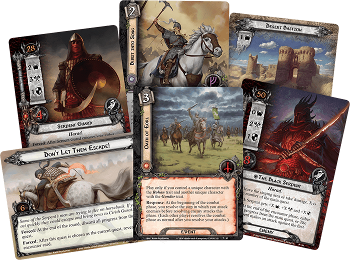 The Lord of the Rings: The Card Game – The Black Serpent - The Card Vault