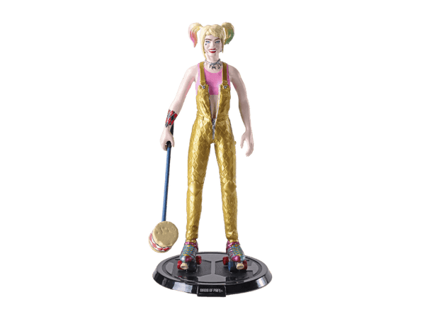 The Noble Collection - Birds of Prey - Harley Quinn Bendyfig Action Figure - The Card Vault