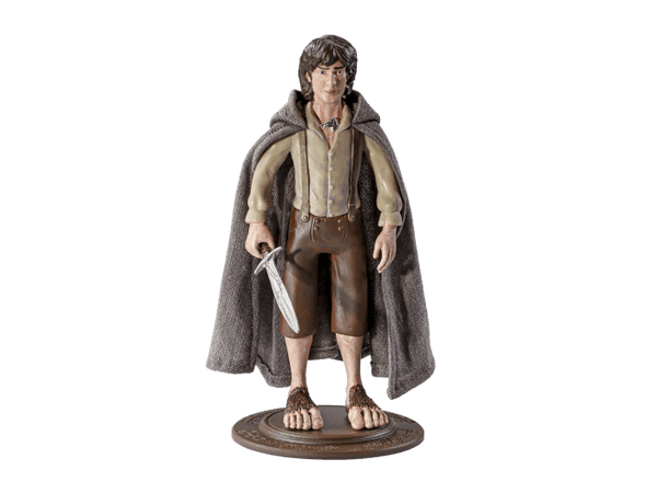The Noble Collection - Lord of the Rings - Frodo Baggins Bendyfig Action Figure - The Card Vault