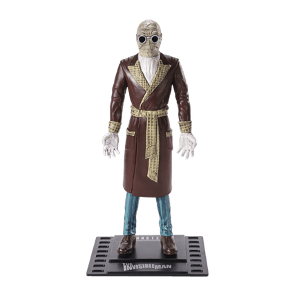 The Noble Collection - Universal Monsters - Invisible Man Bendyfig Action Figure - The Card Vault