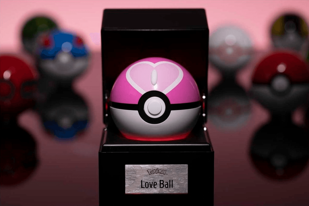 The Wand Company: Pokemon Die-Cast Love Ball Replica - The Card Vault