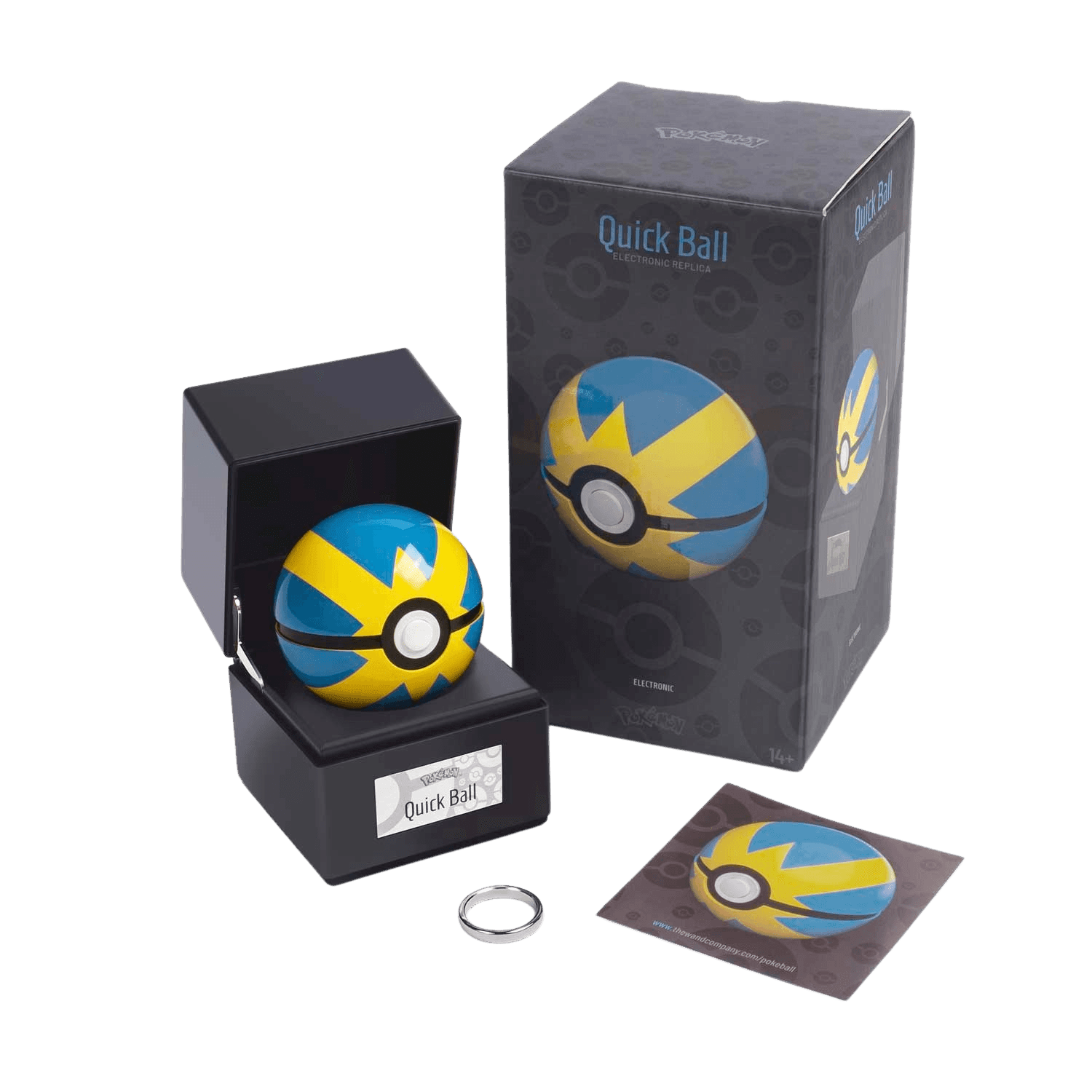 The Wand Company: Pokemon Die-Cast Quick Ball Replica - The Card Vault