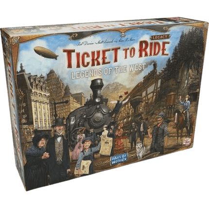 Ticket to Ride Legacy: Legends of the West - The Card Vault