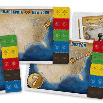 Ticket to Ride Legacy: Legends of the West - The Card Vault