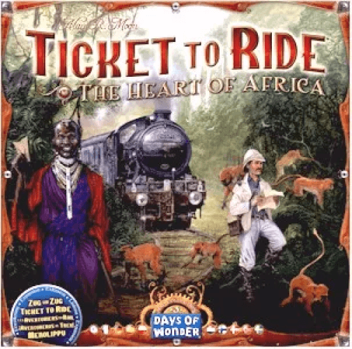 Ticket to Ride - Map Collection 3 - The Heart of Africa - The Card Vault