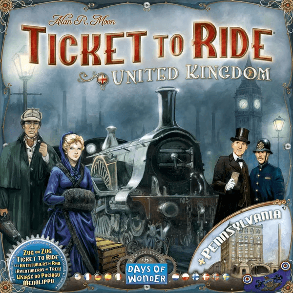 Ticket to Ride - Map Collection 5 - United Kingdom - The Card Vault