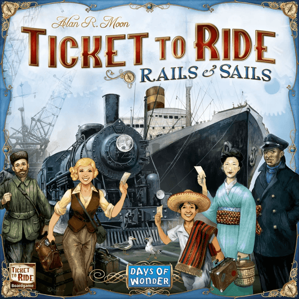 Ticket to Ride - Rails & Sails - The Card Vault