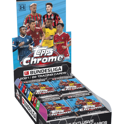 Topps - 2021/22 Chrome Bundesliga Football (Soccer) - Hobby Box - The Card Vault