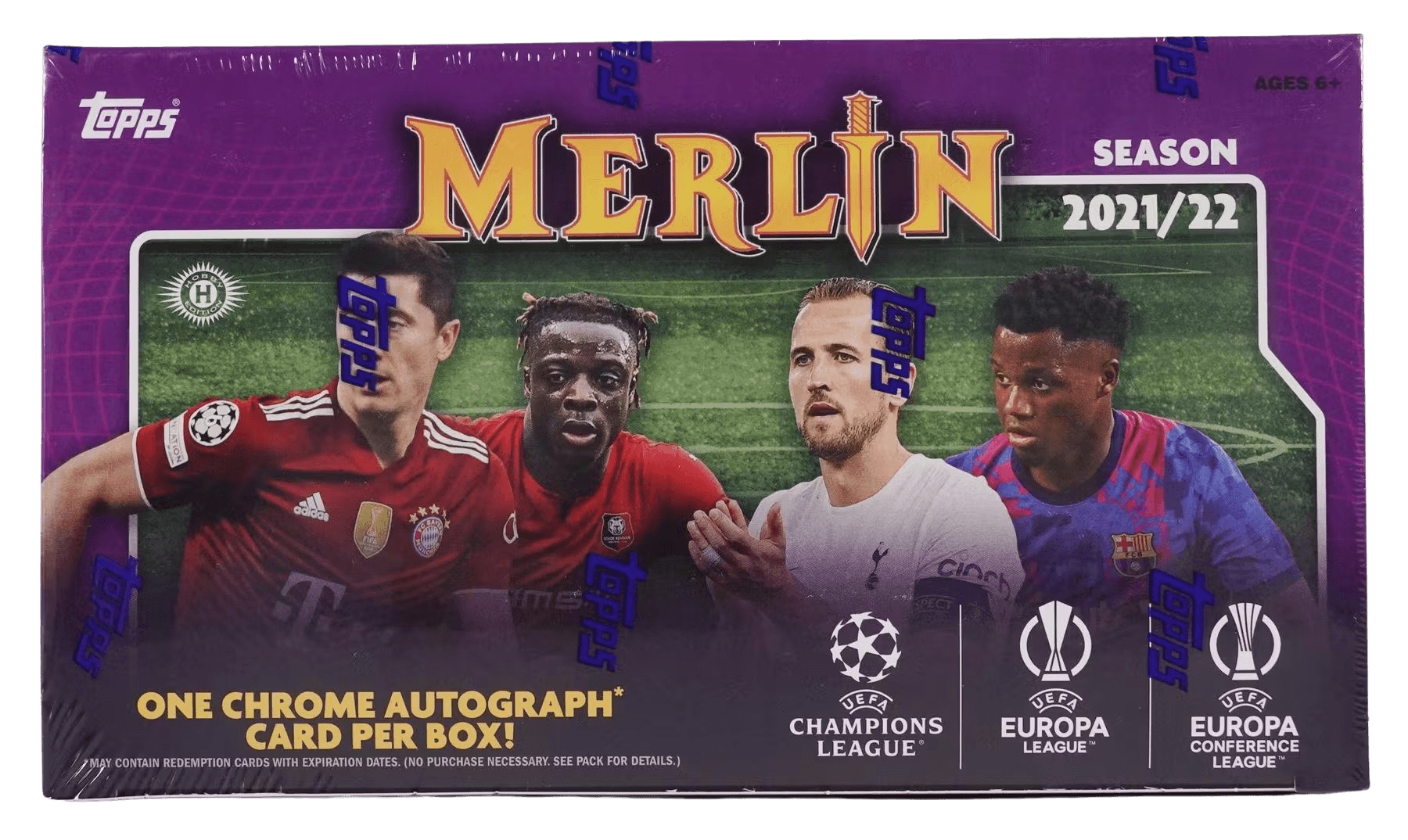 Topps - 2021/22 Chrome Merlin UEFA Champions League Football (Soccer) - Hobby Box - The Card Vault