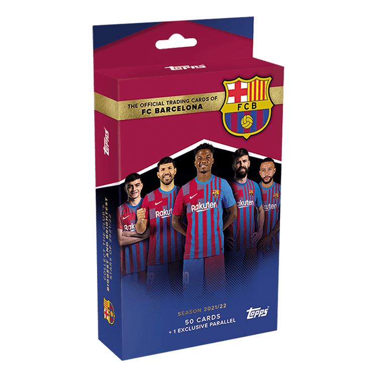 Topps - 2021/22 FC Barcelona Football (Soccer) - Official Team Set - The Card Vault