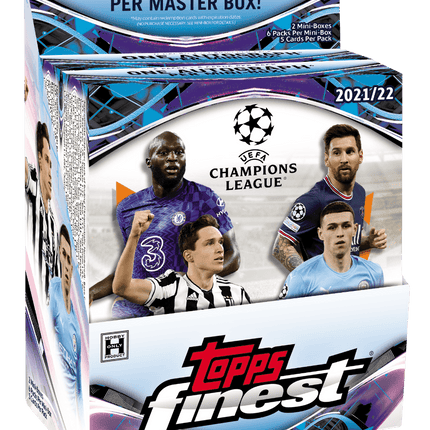 Topps - 2021/22 UEFA Champions League Finest Football (Soccer) - Hobby Box - The Card Vault