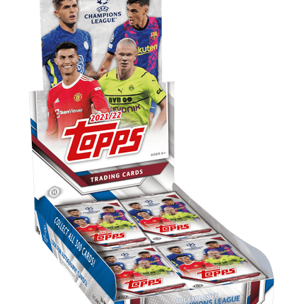 Topps - 2021/22 UEFA Champions League Football (Soccer) - Hobby Box - The Card Vault