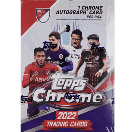 Topps - 2022 Major League Soccer Chrome - Hobby Box - The Card Vault