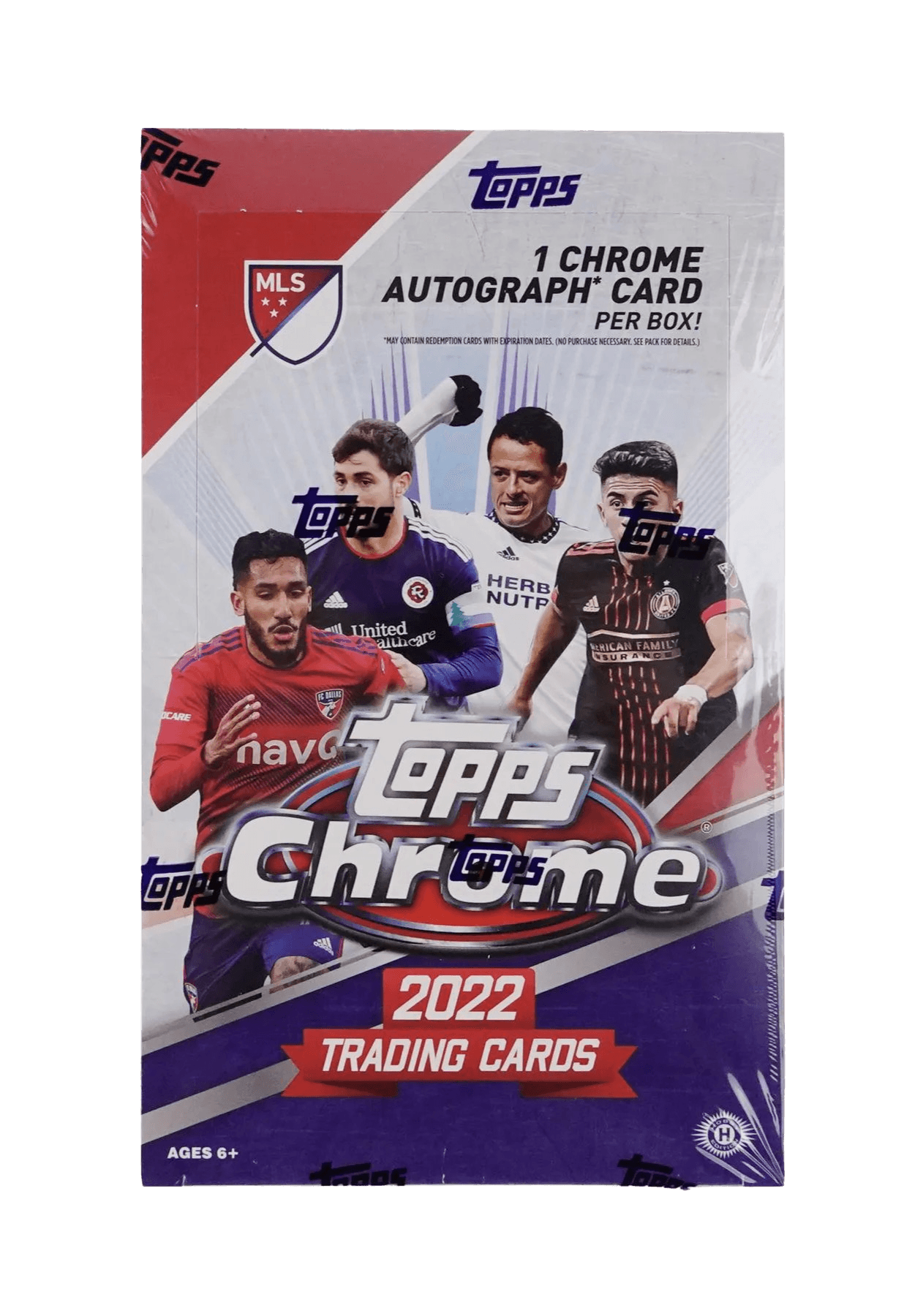 Topps - 2022 Major League Soccer Chrome - Hobby Box - The Card Vault
