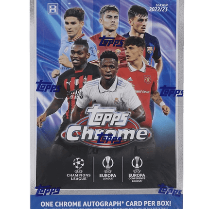 Topps - 2022/23 Chrome UEFA Competitions Football (Soccer) - Hobby Box - The Card Vault